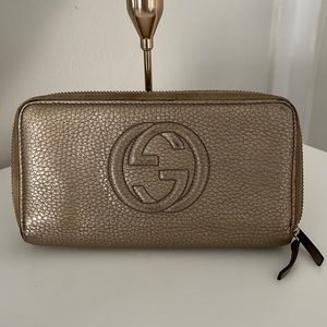 Gucci Disco Wallet Gold